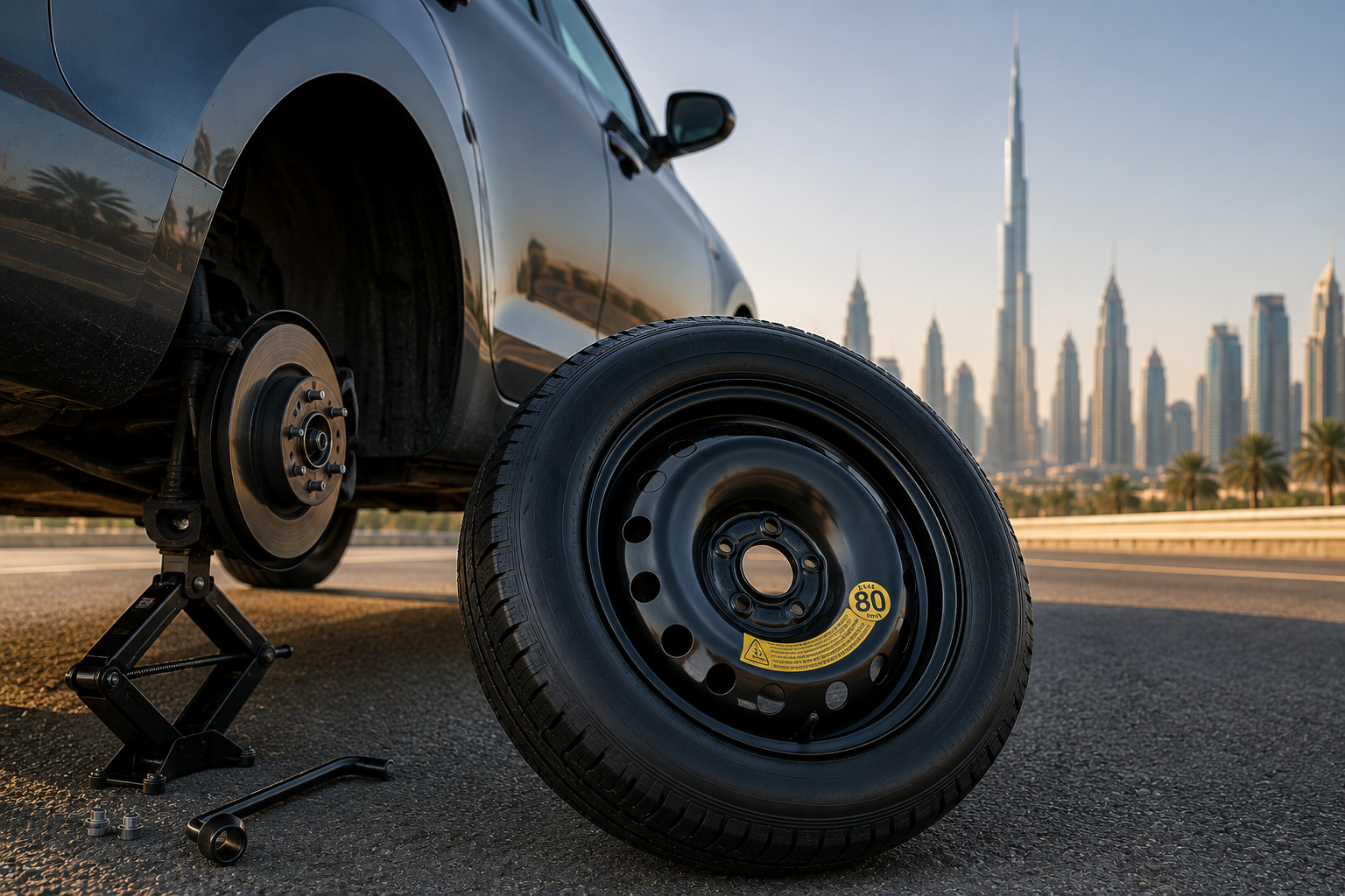 Spare Tire Installation
