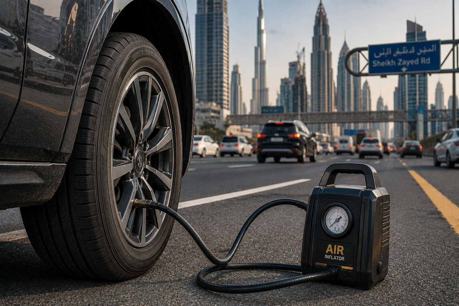 Tire Pressure Check